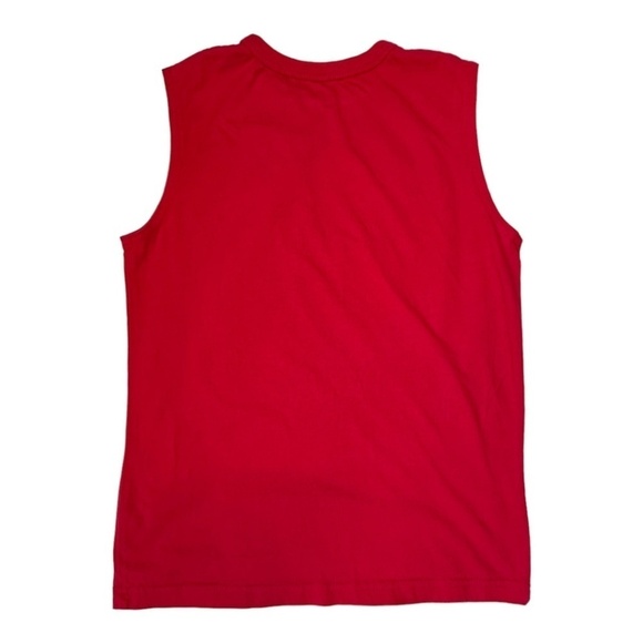 Children's Place Boy's Red Game Time Sleeveless Shirt Size M (7/8) - Picture 2 of 4
